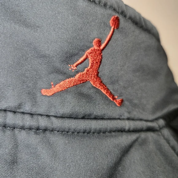 Air Jordan Big Boy Youth Fleece Lined Zip Up Jacket Black Size Large 12-13yrs - Picture 15 of 15